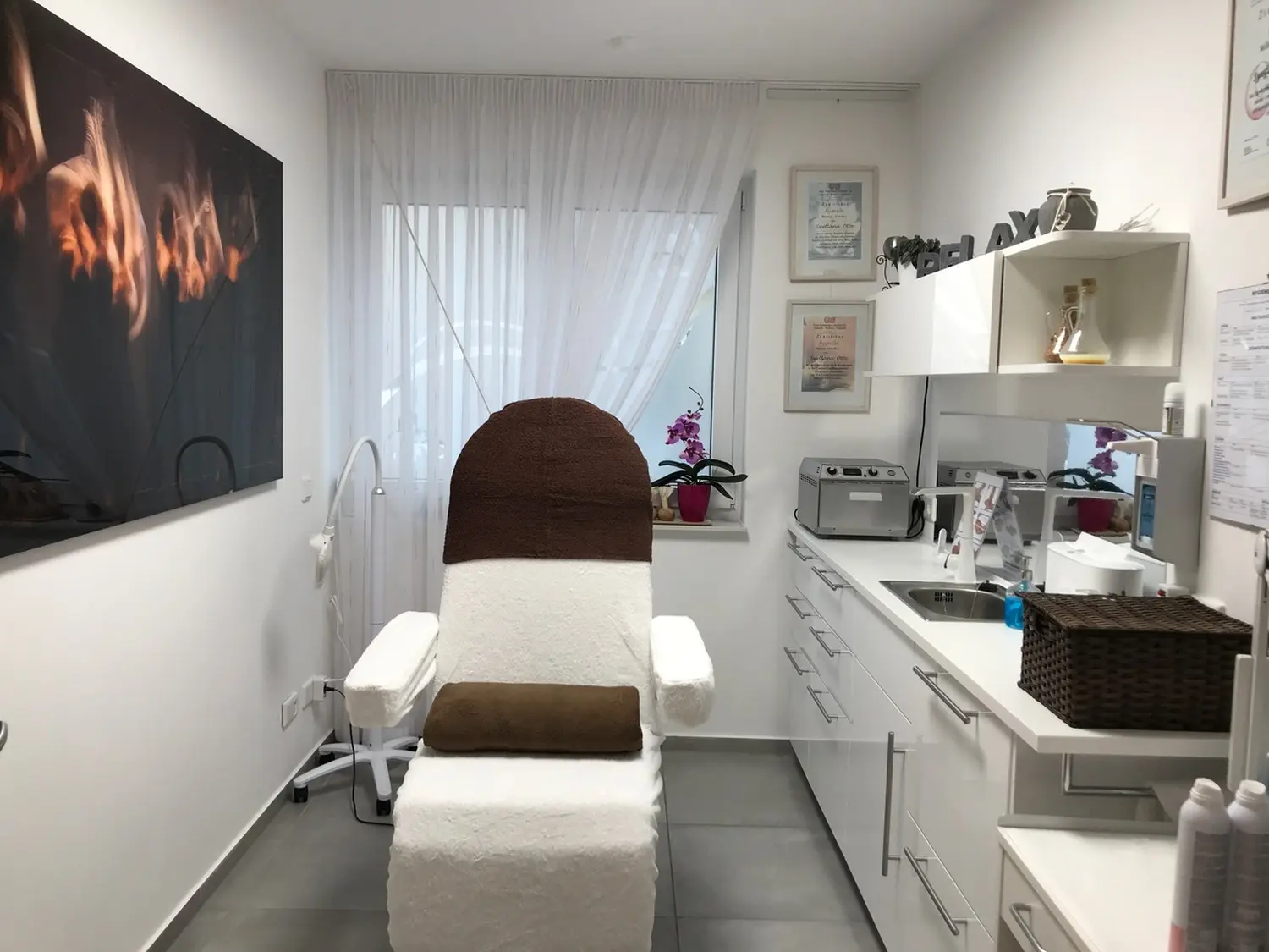 Schönheitsbehandlungsraum der Beauty-Residenz Paderborn